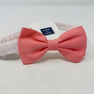 Janie and Jack Baby Girls One Size Stretch Headband with Big Bow in Pink